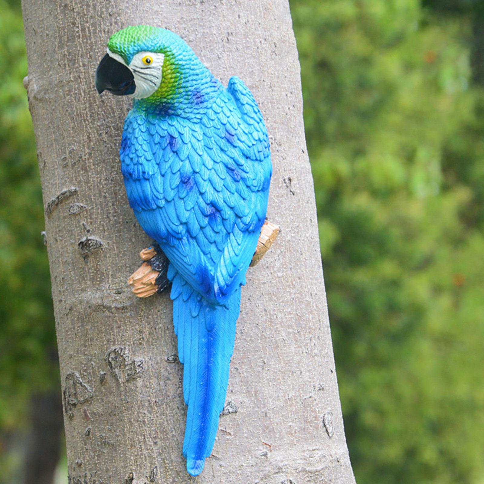 2 Pieces Parrot Figurines Yard - Art Craft Tree review and price