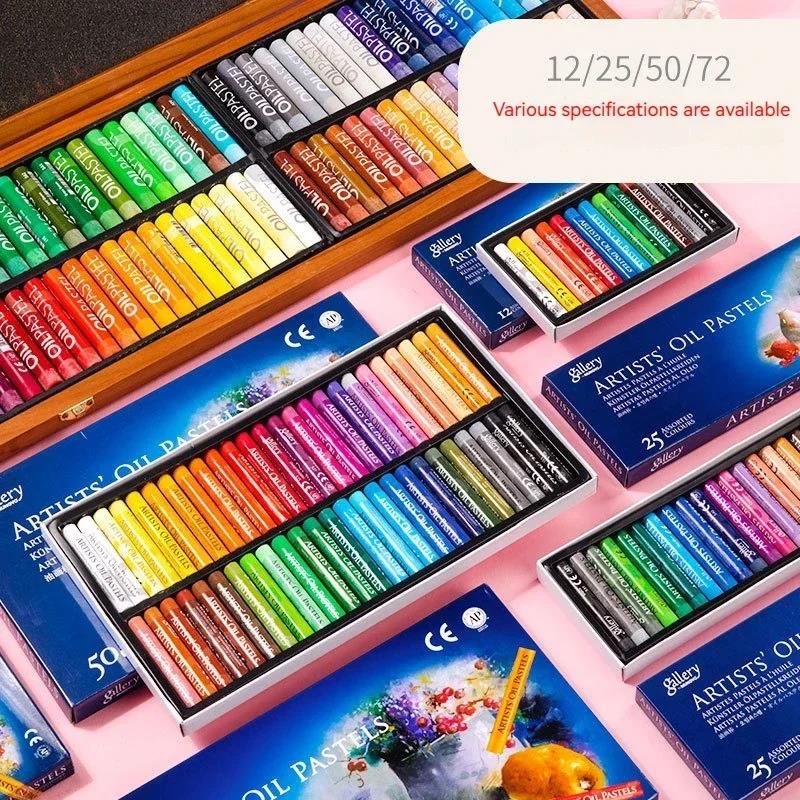 12-50 Colors Oil Pastel Soft S - Chalk Pastel Set review and price