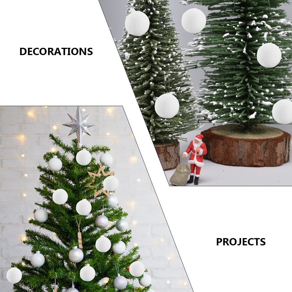 6Pcs White Xmas Set Dense Craf - Art Craft Tree review and price