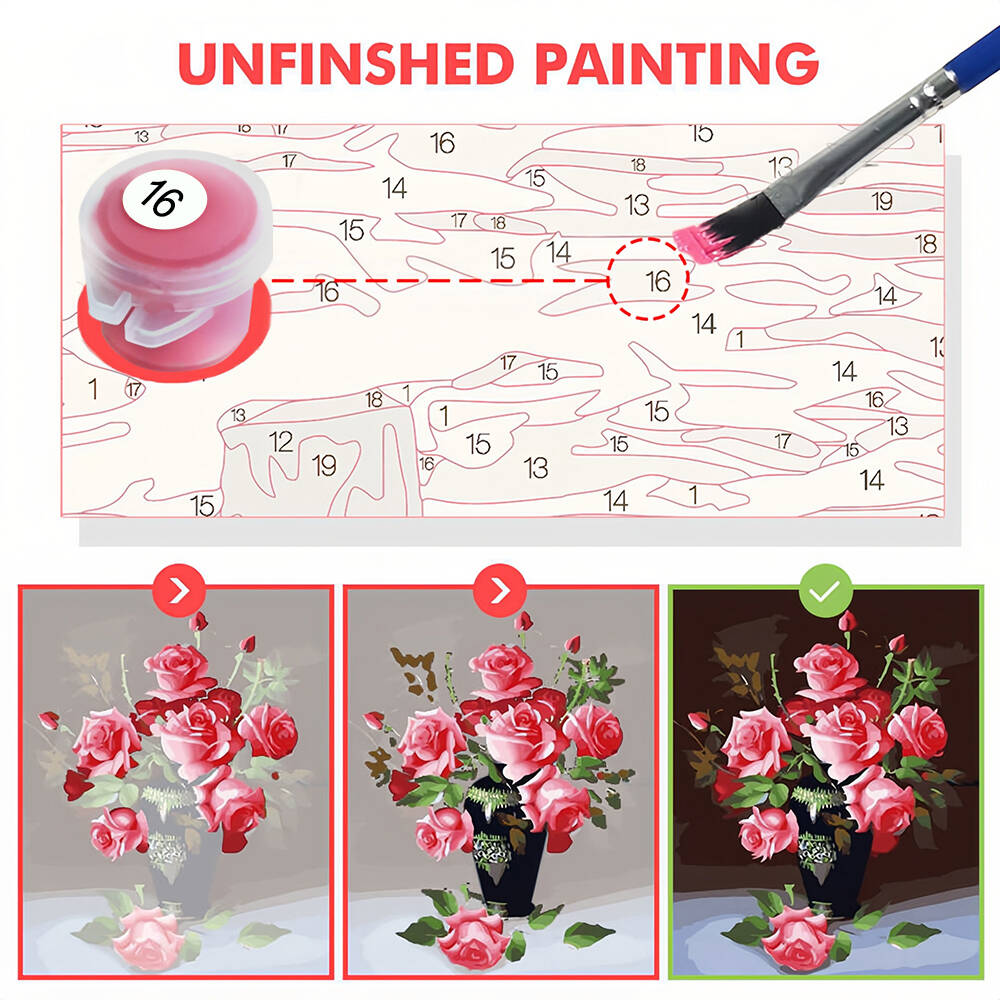 DIY Painting By Numbers Landsc - Art Craft Tree review and price