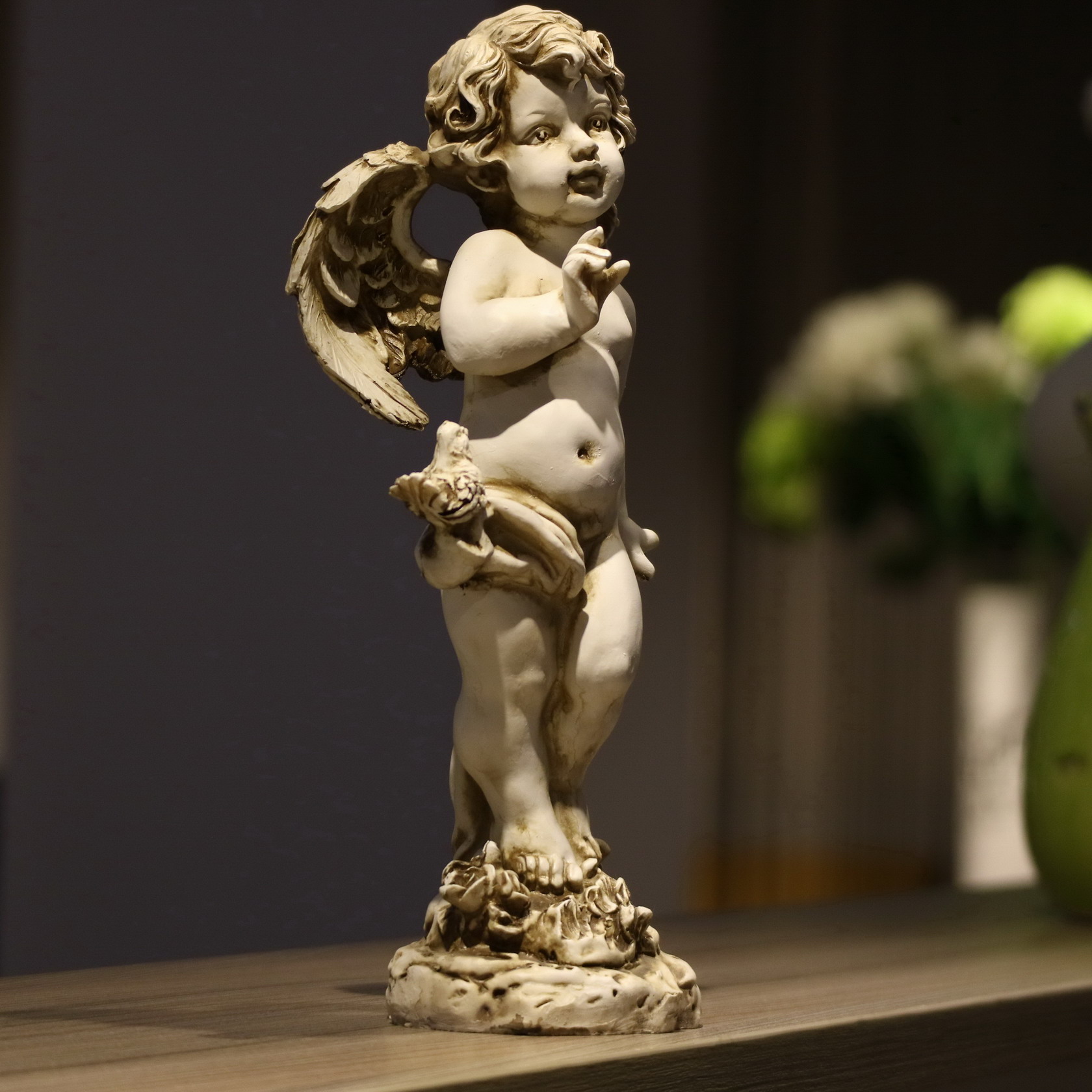 Retro Resin Angel Figurine 29c - Unique Art Craft review and price