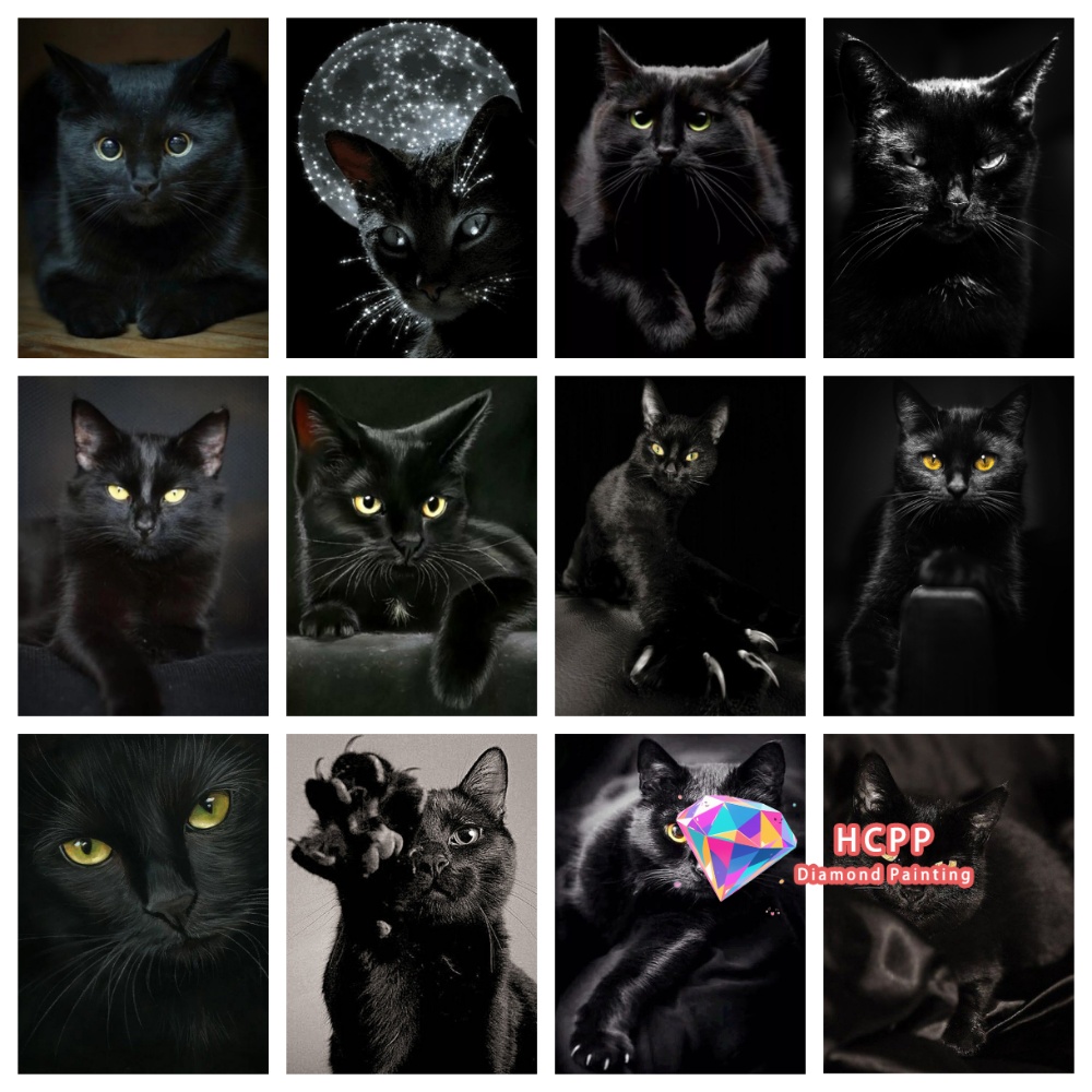 unframe Black Cat Animal Diamo - Unique Art Craft review and price