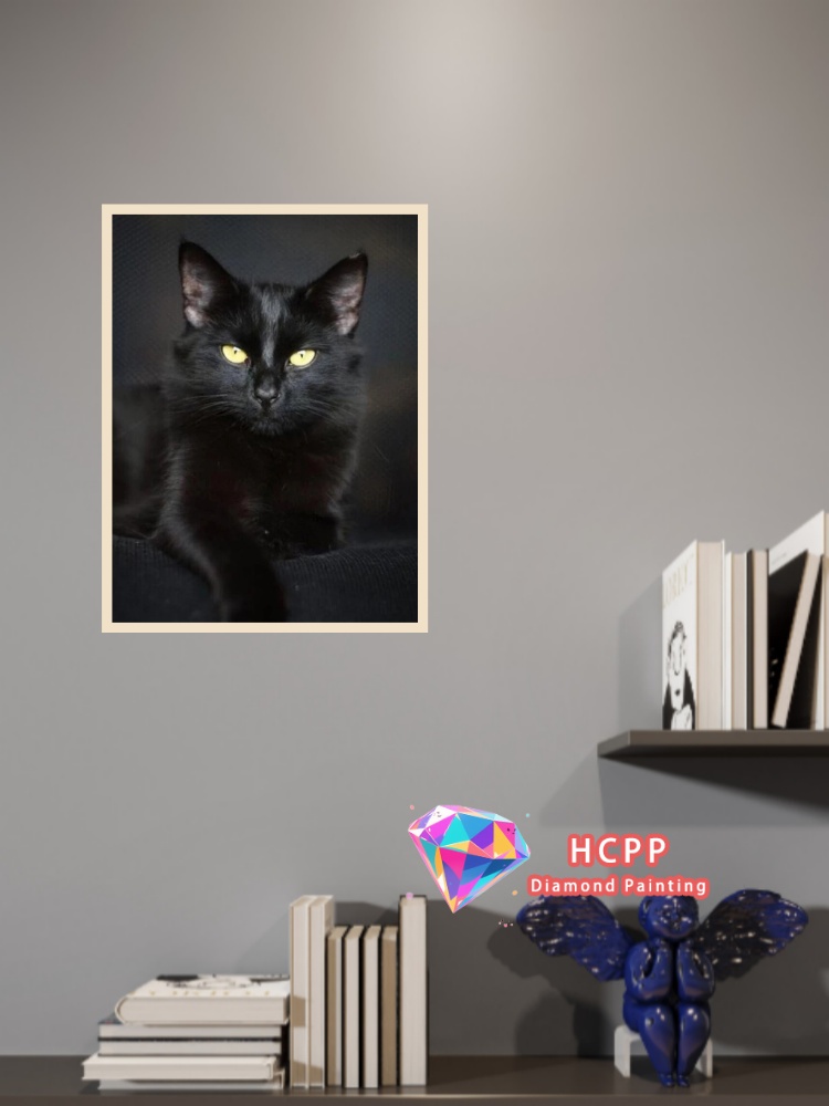unframe Black Cat Animal Diamo - Unique Art Craft review and price