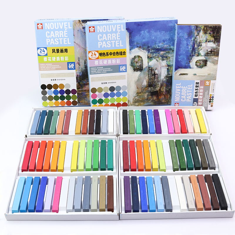 Sakura Hard Pastel Crayon 12/2 - Chalk Pastel Set review and price
