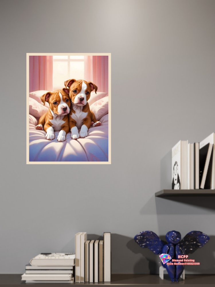 Warm Dog Animal Diamond Painti - Unique Art Craft review and price