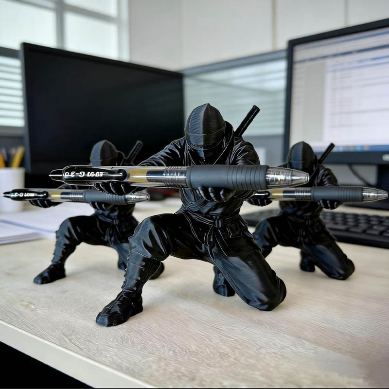 Desktop Art 3D Printed Ninja P - Unique Art Craft review and price