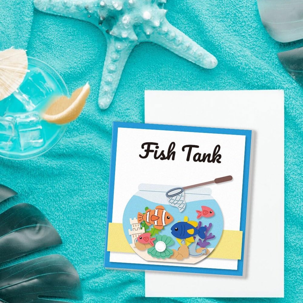 Fish Tank Die Cuts Carbon Stee - Artwork Craft review and price