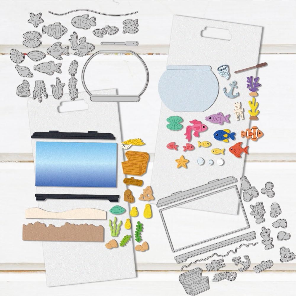 Fish Tank Die Cuts Carbon Stee - Artwork Craft review and price