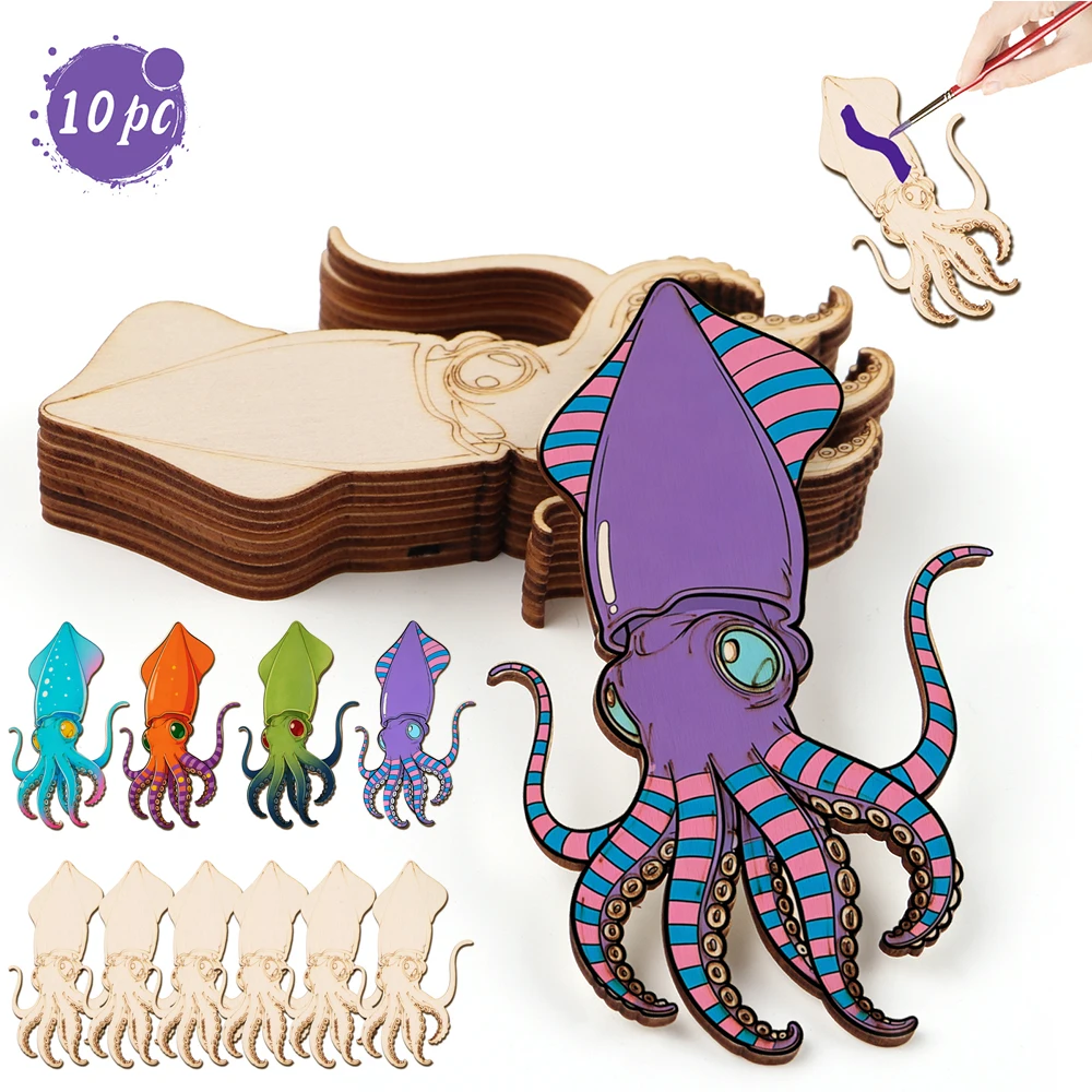 10pcs/set Unfinished Wood Craf - Craft Art Set review and price