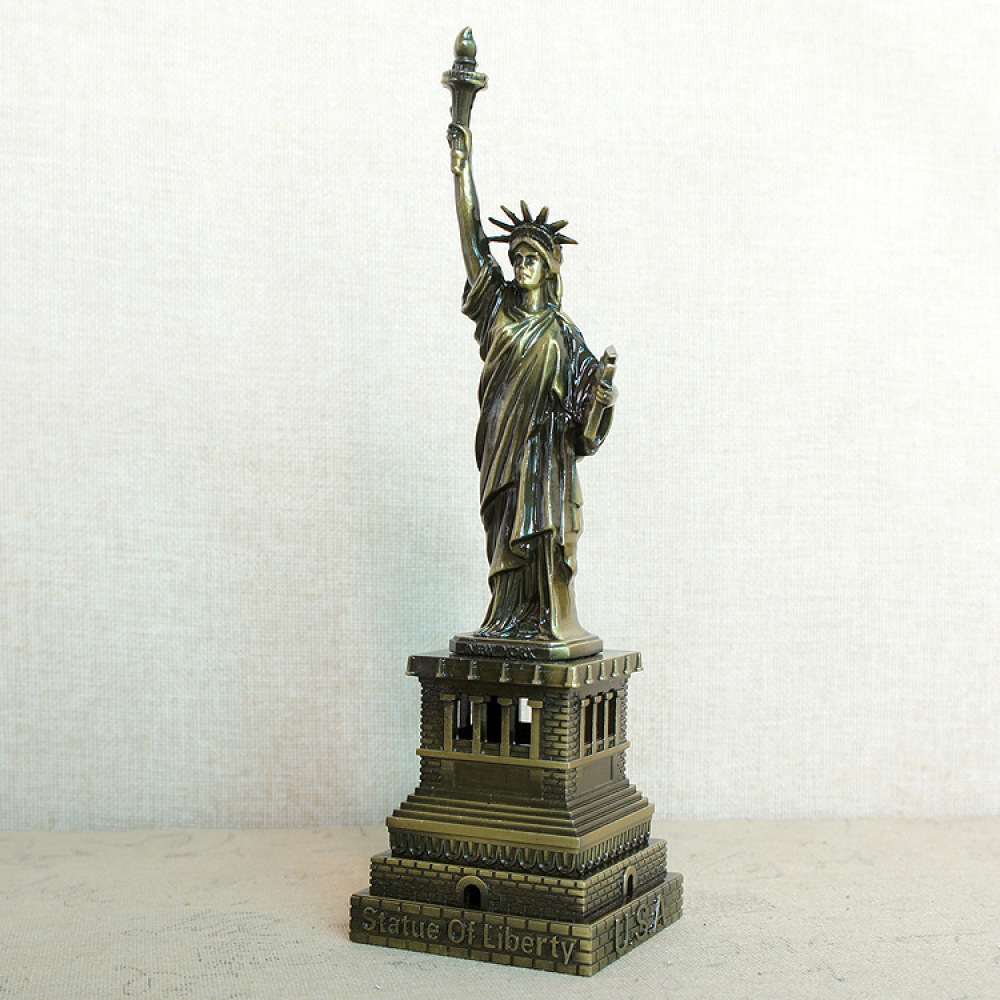Vintage Metal Statue Of Libert - Unique Art Craft review and price