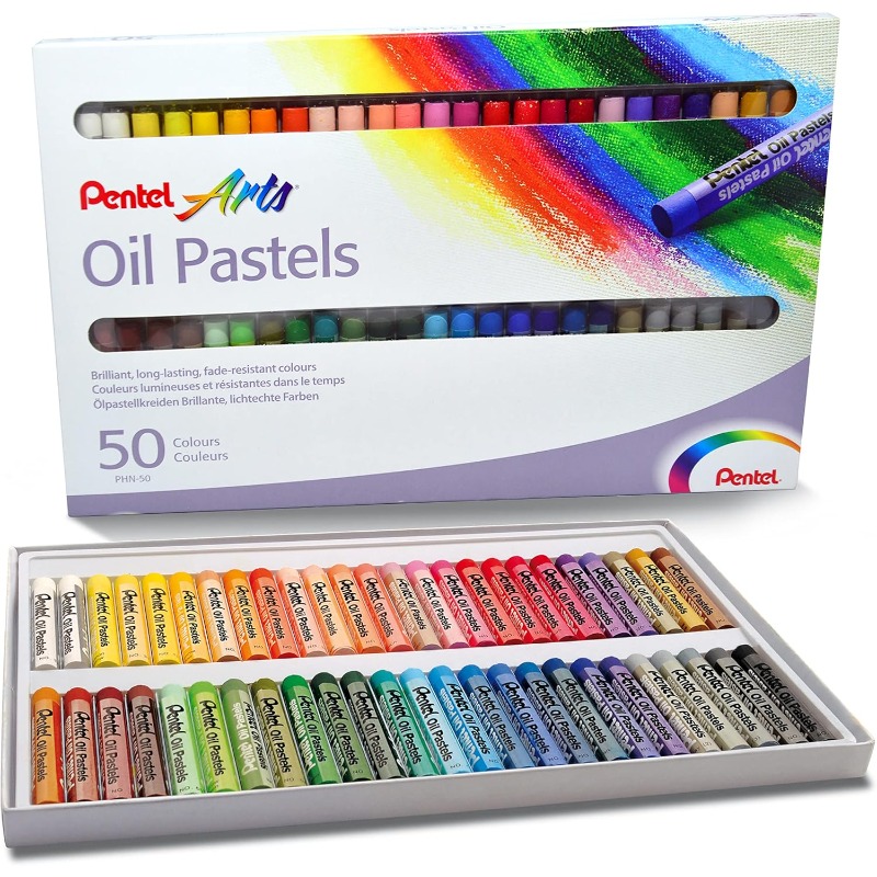 Pentel Arts Oil Pastel Set 6/1 - Chalk Pastel Set review and price