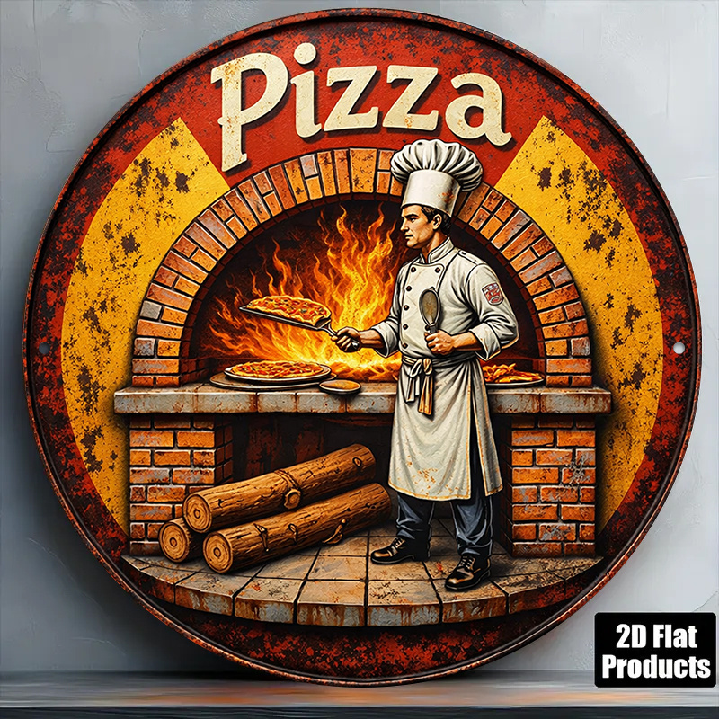2D Retro Metal Sign, Vintage P - Art Craft Kitchen review and price