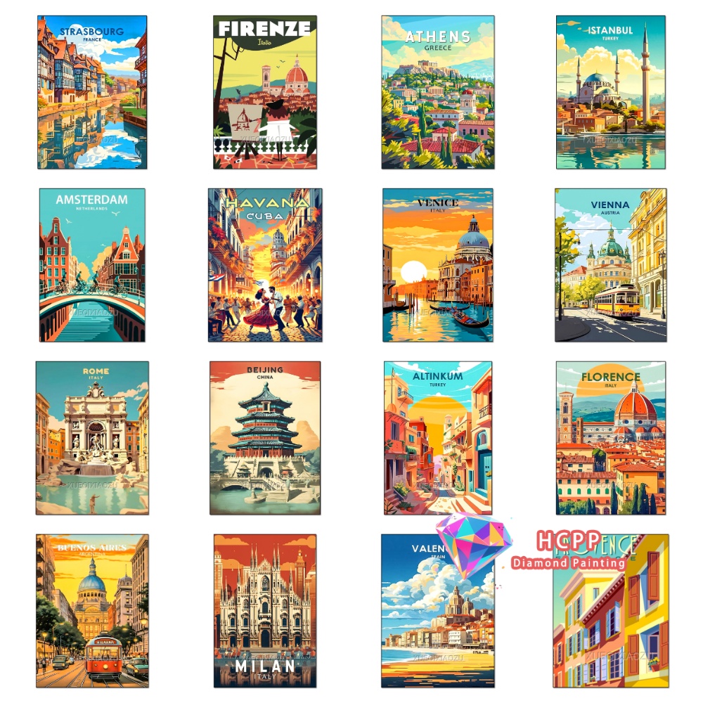 Urban Architecture Landscape D - Unique Art Craft review and price