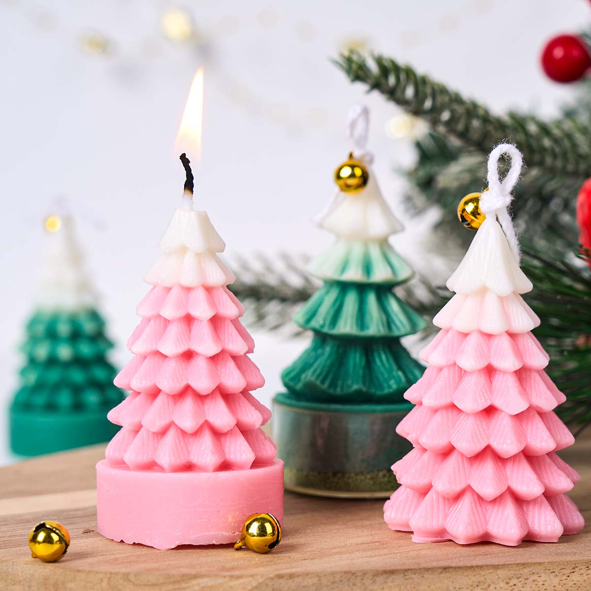3D Christmas Tree Silicone Can - Art Craft Tree review and price