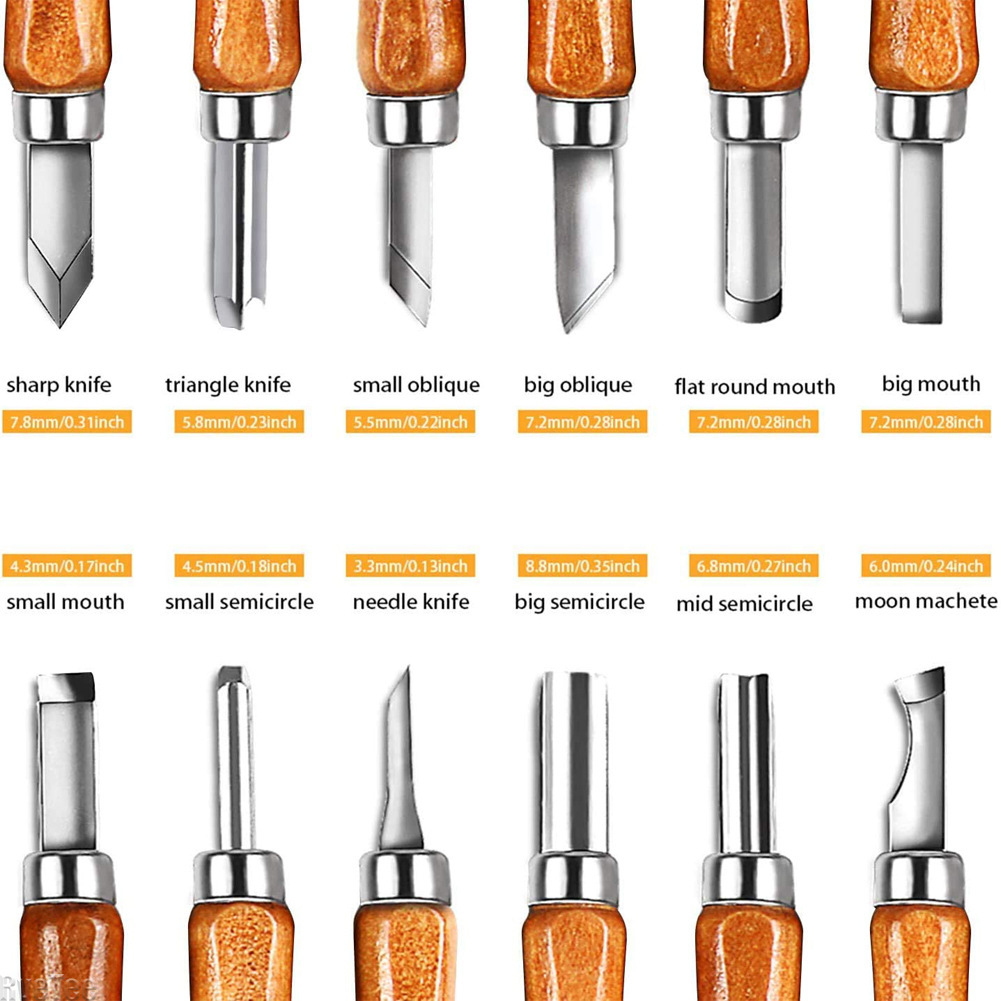 12Pcs SK2 Woodworking Carving  - Craft Art Set review and price