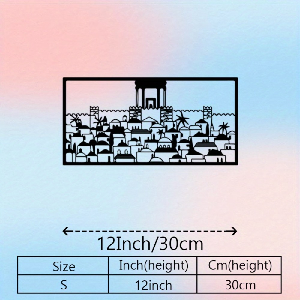 CIFBUY Metal Wall Art Jerusale - Art & Craft Jojo review and price