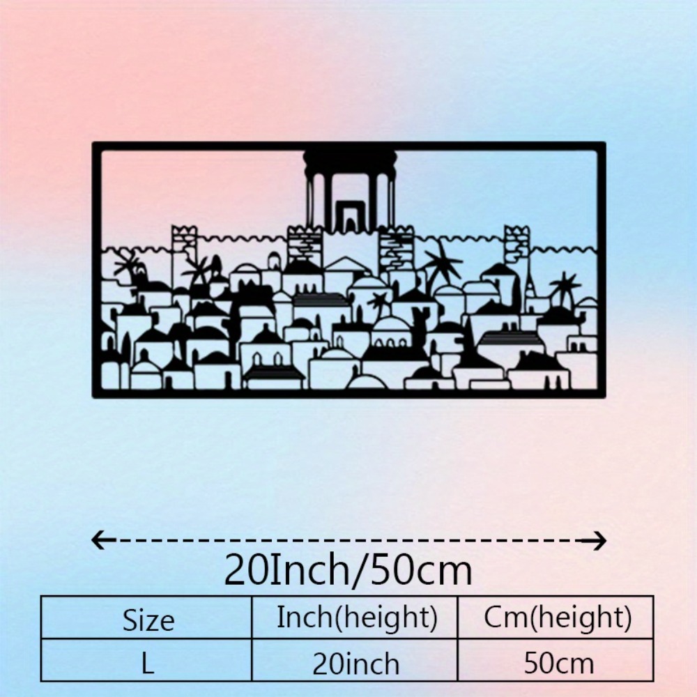 CIFBUY Metal Wall Art Jerusale - Art & Craft Jojo review and price